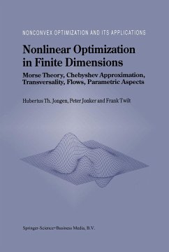 Nonlinear Optimization in Finite Dimensions - Jongen, Hubertus Th.;Jonker, P.;Twilt, F.