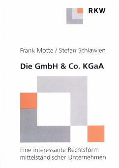 Die GmbH & Co. KgaA. - Motte, Frank;Schlawien, Stefan