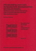 Problemfelder der Integration behinderter Schüler/innen