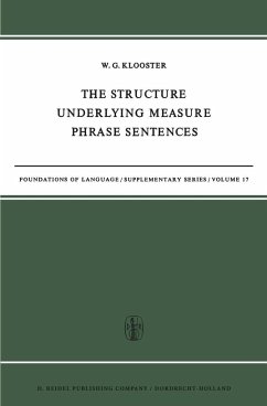 The Structure Underlying Measure Phrase Sentences - Klooster, W. G.