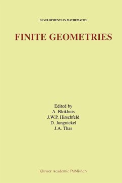 Finite Geometries - Blokhuis, Aart / Hirschfeld, James W.P. / Jungnickel, Dieter / Thas, Joseph A. (eds.)