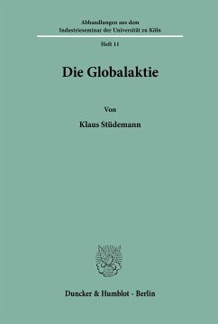 Die Globalaktie. - Stüdemann, Klaus