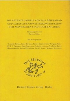 Cover Die rezente Umwelt von Tall Seh Hamad und Daten zur Umweltrekonstruktion der assyrischen Stadt Dur-Katlimmu