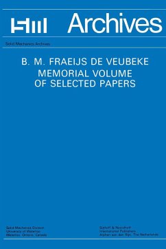 B.M. Fraeijs de Veubeke Memorial Volume of Selected Papers - Geradin, M. (ed.)