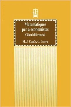 Matemàtiques per a economistes : càlcul diferencial