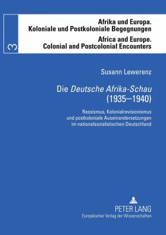 Cover Die 'Deutsche Afrika-Schau' (1935-1940)