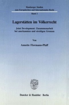 Cover Lagerstätten im Völkerrecht.