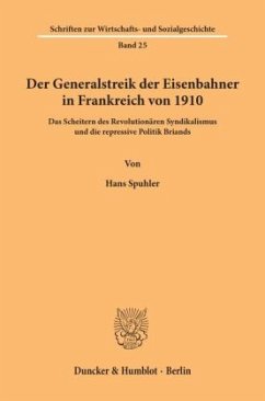Cover Der Generalstreik der Eisenbahner in Frankreich von 1910.