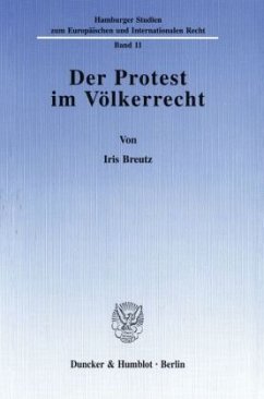 Cover Der Protest im Völkerrecht.