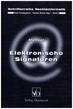 Elektronische Signaturen - Menzel, Thomas Elektronische Signaturen - Menzel, Thomas