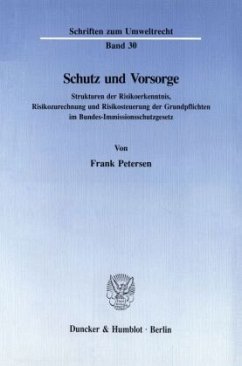 Schutz und Vorsorge. - Petersen, Frank