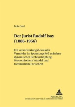 Der Jurist Rudolf Isay (1886-1956) - Gaul, Felix