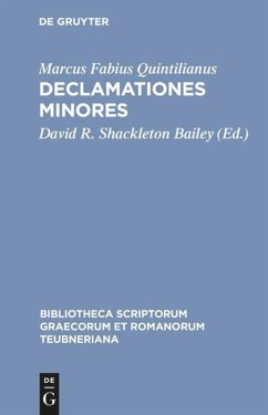 Declamationes minores - Quintilianus, Marcus F.