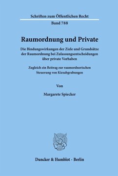 Cover Raumordnung und Private.