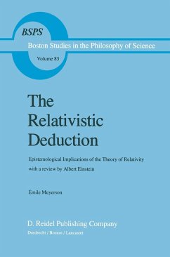 The Relativistic Deduction - Meyerson, Émile