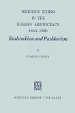 Religious Schism in the Russian Aristocracy 1860-1900 Radstockism and Pashkovism