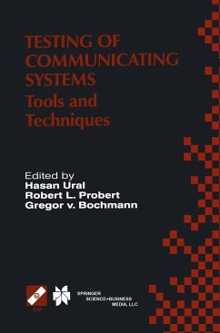Testing of Communicating Systems - Ural, Hasan / Probert, Robert L. / von Bochmann, Gregor (Hgg.)