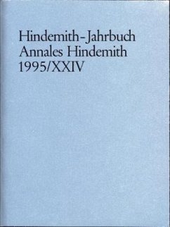 Cover Hindemith-Jahrbuch