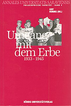 Umgang mit dem Erbe (1933-1945) - Hummel, Gert (Hrsg.)