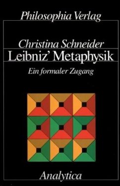 Leibniz Metaphysik - Schneider, Christina