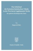 Das Schicksal der betonten lateinischen Vokale in der Provincia Lugdunensis Tertia, der späteren Kirchenprovinz Tours. Das Schicksal der betonten lateinischen Vokale in der Provincia Lugdunensis Tertia, der späteren Kirchenprovinz Tours.