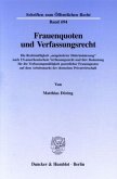 Frauenquoten und Verfassungsrecht