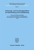 Verfassungs- und Verwaltungsprobleme der Raumordnung und Landesplanung.