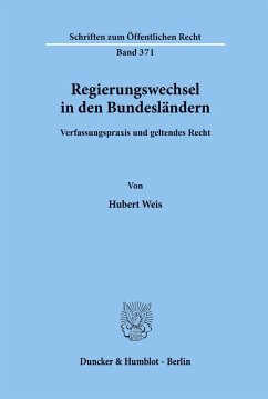 Cover Regierungswechsel in den Bundesländern.