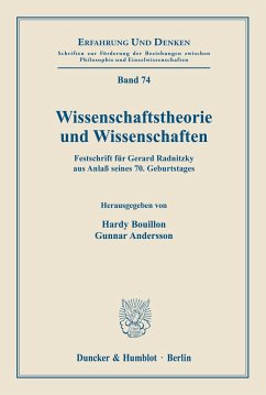Wissenschaftstheorie und Wissenschaften. - Bouillon, Hardy / Andersson, Gunnar (Hgg.)