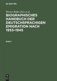 Biographisches Handbuch der deutschsprachigen Emigration nach 1933¿1945