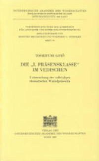 Die "1. Präsensklasse" im Vedischen