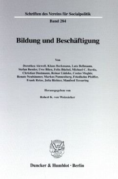 Bildung und Beschäftigung. - Weizsäcker, Robert K. von (Hrsg.)