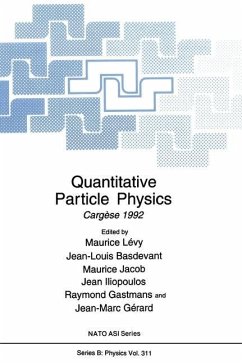 Quantitative Particle Physics - North Atlantic Treaty Organization; NATO Advanced Study Institute on Quantitative Particle Physics