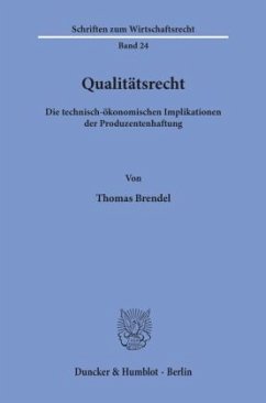 Qualitätsrecht. - Brendel, Thomas