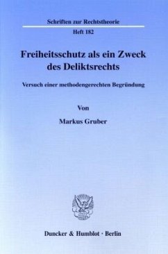 Freiheitsschutz als ein Zweck des Deliktsrechts. - Gruber, Markus