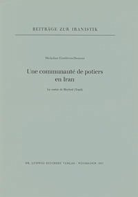 Une communauté de potiers en Iran - Centlivres-Demont, Micheline