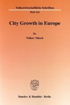 Cover City Growth in Europe.