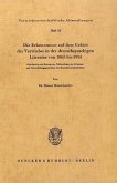 Die Erkenntnisse auf dem Gebiet des Vertriebes in der deutschsprachigen Literatur von 1868 bis 1914.