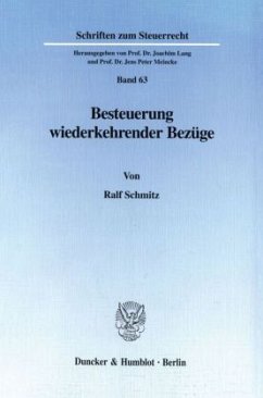 Besteuerung wiederkehrender Bezüge. - Schmitz, Ralf