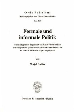 Formale und informale Politik. - Sattar, Majid