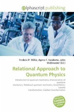Relational Approach to Quantum Physics