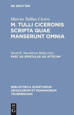 Epistulae ad Atticum - Cicero