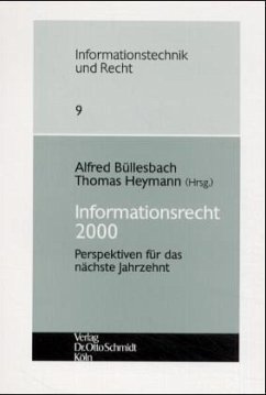 Informationsrecht 2000 - Büllesbach, Alfred / Heymann, Thomas (Hgg.)