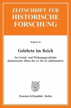 Gelehrte im Reich. - Schwinges, Rainer Christoph (Hrsg.)