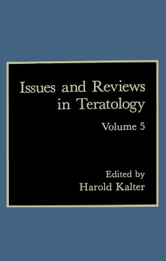 Issues and Reviews in Teratology - Kalter, H. (ed.)