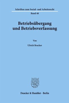 Cover Betriebsübergang und Betriebsverfassung.