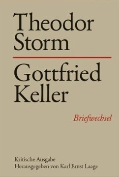 Cover Theodor Storm - Gottfried Keller / Briefwechsel Bd.13
