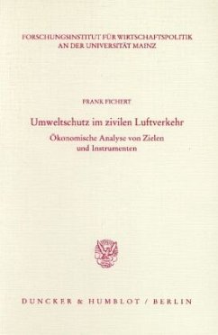Cover Umweltschutz im zivilen Luftverkehr.