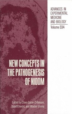 New Concepts in the Pathogenesis of Niddm - Claes Goran Ostenson