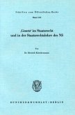 ' Gesetz' im Staatsrecht und in der Staatenrechtslehre des NS